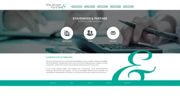 Website Screenshot: Staudinger und Partner Wirtschaftstreuhand GmbH - Staudinger & Partner - Date: 2023-06-14 10:45:25