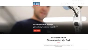 Website Screenshot: STB Steuerungstechnik Beck GmbH - Home – STB Steuerungstechnik Beck - Date: 2023-06-15 16:02:34