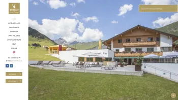 Website Screenshot: Sporthotel Steffisalp GmbH & Co KG - 4 Sterne Hotel Steffisalp | Warth am Arlberg | Vorarlberg - Date: 2023-06-26 10:22:17