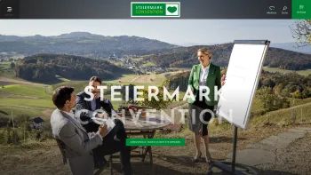 Website Screenshot: Steirische Tourismus GmbH - Genussvoll Tagen in der Steiermark |Steiermark Convention - Date: 2023-06-26 10:22:18