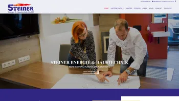 Website Screenshot: Steiner Energie und Haustechnik GmbH - Installateur Steiner Murtal - Gas | Wasser | Heizung | Solar - Date: 2023-06-26 10:22:18
