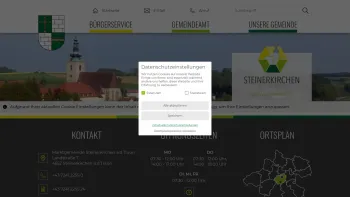 Website Screenshot: Gemeindeamt Steinerkirchen an der Steinerkirchen an der Traun - Steinerkirchen an der Traun - Zentrum - Date: 2023-06-26 10:22:18