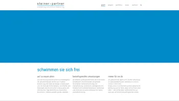 Website Screenshot: steiner+partner marketing & kommunikation kg - steiner+partner - Date: 2023-06-26 10:22:18