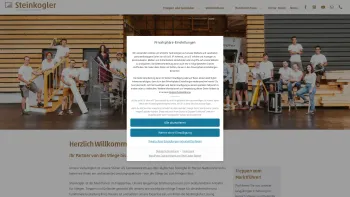 Website Screenshot: Steinkogler - Stiegen, Geländer und Vollholzhäuser - Steinkogler - Stiegen, Geländer, Vollholzhäuser - Date: 2023-06-26 10:22:21