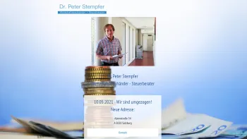 Website Screenshot: Steuerberatung Salzburg Dr. Peter Stempfer_Steuerberater und Wirtschaftstreuhänder - Home - Dr. Peter Stempfer - Date: 2023-06-26 10:22:21