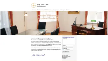 Website Screenshot: Mag. Peter Knöll, Steuerberatung - Steuerberater Wien: Mag. Peter Knöll - Date: 2023-06-26 10:22:24