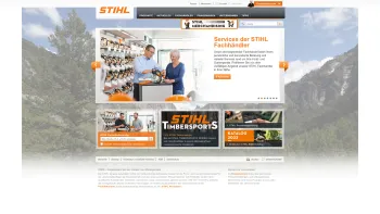 Website Screenshot: STIHL GmbH - Startseite | STIHL - Date: 2023-06-26 10:22:27