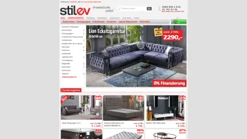 Website Screenshot: Stilev Möbel GmbH - Möbel günstig online kaufen | Design Möbel zum günstigen Preis | Stilev - Date: 2023-06-26 10:26:46
