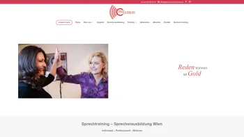 Website Screenshot: Zentrum für Stimme & Sprechen - Sprechtraining Wien - Zentrum für Stimme & Sprechen - Date: 2023-06-26 10:22:27