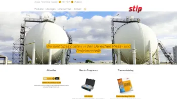 Website Screenshot: Ing Wolfgang Stipanitz Mess & Projekttechnik - Messtechnik & Projekttechnik - Stipanitz - Date: 2023-06-14 10:45:28