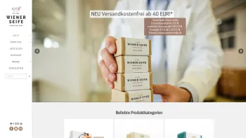 Website Screenshot: StoBa Seifenmanufaktur GmbH - Wiener Seife | Wohlkultur | Handgemachte Seifen - Date: 2023-06-26 10:22:30