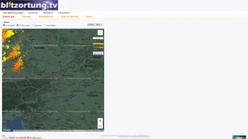 Website Screenshot: SERVICE-CENTER STÖHR Austrian RED ZAC! - blitzortung.tv: Lightning map - Date: 2023-06-26 10:22:30