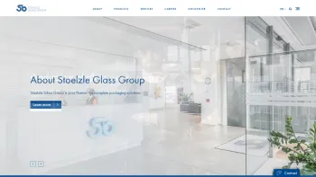 Website Screenshot: Stölzle-Oberglas Aktiengesellschaft Co. Unternehmen - Glass Bottle Manufacturer in Europe » all Details | Stoelzle - Date: 2023-06-15 16:02:34
