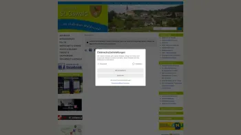 Website Screenshot: Gemeindeamt St St.Oswald online - St. Oswald - http://www.st-oswald.gv.at -barrierefrei - Startseite - Date: 2023-06-26 10:22:30