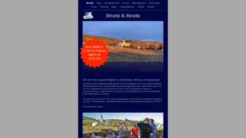 Website Screenshot: Weinbau Straitz Straitz online - Straitz & Straitz - Date: 2023-06-26 10:22:33