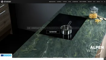 Website Screenshot: STRASSER Steine GmbH - Arbeitsplatten aus Stein - Strasser Steine - Date: 2023-06-26 10:22:33