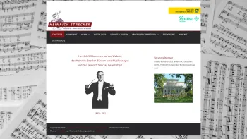 Website Screenshot: MUSIKVERLAG Strecker Heinrich - HEINRICH STRECKER – Bühnen- und Musikverlag - Date: 2023-06-26 10:22:33