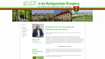 Website Screenshot: Gemeindeamt der Marktgemeinde der Marktgemeinde Strengberg - Aktuelles | Gemeinde Strengberg - Date: 2023-06-14 10:45:31