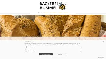 Website Screenshot: Friedrich B Ä C K E R E I  H U M M E L---- - Bäckerei Hummel - Bäckerei - Date: 2023-06-26 10:22:36