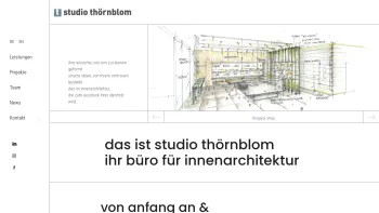 Website Screenshot: studio thörnblom büro für innenarchitektur - studio-thoernblom - Date: 2023-06-14 10:45:34