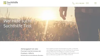 Website Screenshot: VereBIN - Wer Hilfe sucht | Suchthilfe Tirol - Date: 2023-06-26 10:22:41