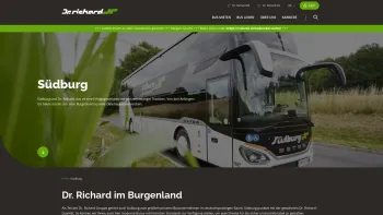 Website Screenshot: Südburg Verkehrsbetrieb - Südburg ► Busreisen & Linienverkehr Burgenland l Dr. Richard - Date: 2023-06-26 10:22:41