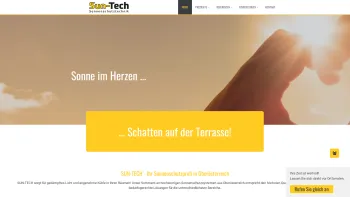 Website Screenshot: SUN-TECH Sonnenschutztechnik Mares Mario - Sonnen- und Insektenschutz in Oberösterreich - SUN-TECH Sonnenschutztechnik Mares Mario, Traun - Date: 2023-06-26 10:22:40