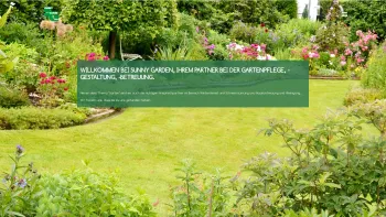 Website Screenshot: . SunnyGarden Gartenpflege Hausreinigung Schneeräumung - Home - Date: 2023-06-26 10:22:42