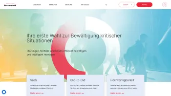 Website Screenshot: Swissphone Austria Ihr Partner für professionelle Alarmierung - Swissphone AT: Notfall-Kommunikation & Alarmierung - Date: 2023-06-26 10:22:47