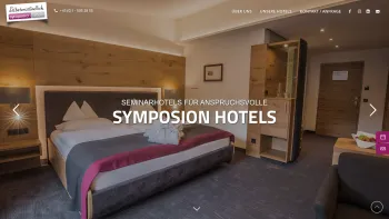 Website Screenshot: symposion.at - Tagungshotels, Konferenzhotels, Seminarhotels - Date: 2023-06-26 10:22:47