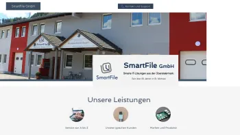 Website Screenshot: System-Partner IT-Service GmbH - Smartfile GmbH - IT Service - Obersteiermark - Date: 2023-06-26 10:22:47