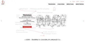 Website Screenshot: SZEN3 Trainings & Coaching in Languages e.U. - Home - Agota V. Szendrei – Szen3.com - Date: 2023-06-26 10:22:47