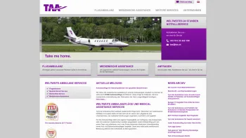 Website Screenshot: Tyrol Air Ambulance - Tyrol Air Ambulance - Date: 2023-06-26 10:22:50