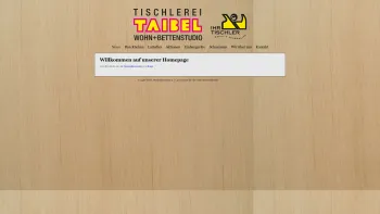 Website Screenshot: Tischlerei Taibel - Tischlerei Taibel - Date: 2023-06-26 10:22:50