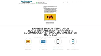 Website Screenshot: Handy TamTam Mobile - Express Handy Reparatur Wien & Amstetten – Handyshop | Iphone | Samsung | Huawei… - Date: 2023-06-26 10:22:50