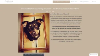 Website Screenshot: Tanja Gratzer - Persönlichkeitsentwicklung mit Hund & Hundetrainerin Salzburg - Tanja Gratzer - Date: 2023-06-26 10:26:46