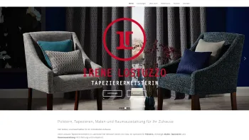 Website Screenshot: LI Irene Lostuzzo - Polstern, Tapezieren, Malen und Raumausstattung - Date: 2023-06-26 10:22:53