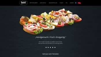 Website Screenshot: Tauber Brötchen Sie bestellen wir liefern belegte Brötchen und Sandwiches gratis Wien! - Brötchen online bestellen | Lieferservice | Tauber Brötchen Manufaktur - Date: 2023-06-15 16:02:34