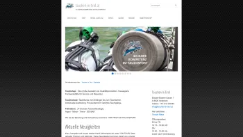 Website Screenshot: Tauchen in Tirol - Dieter Kuchling - Tauchen in Tirol - Startseite - Date: 2023-06-26 10:22:53