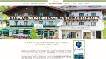 Website Screenshot: Gasthof Tauernstüberl Ges.mbH & Co.KG - Alpenhotel Tauernstüberl in Zell am See | Gemütliche Zimmer in Zell am See - Date: 2023-06-26 10:22:53