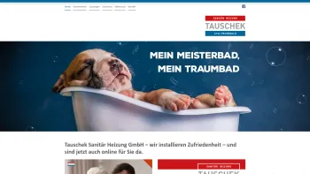 Website Screenshot: Tauschek - Sanitär- und Heizungsinstallationsges.m.b.H. - Tauschek Sanitär Heizung GmbH - Installateur in Peuerbach - Date: 2023-06-26 10:22:56