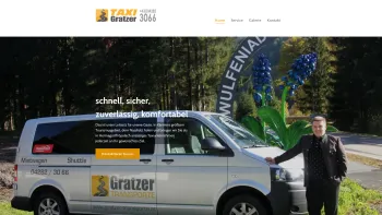 Website Screenshot: Taxi Gratzer - Taxi Gratzer Nassfeld - Date: 2023-06-14 10:45:37