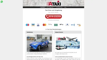 Website Screenshot: SKREINER TAXI OG GRAZ - Taxi Graz und Umgebung 24h/7Tage keine Sonn- Feiertage zum Bestpreis - Date: 2023-06-14 10:45:37