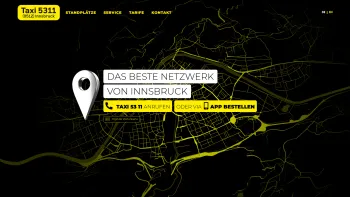 Website Screenshot: 53 11 Das Innsbrucker Funktaxi - Taxi 5311 - Innsbruck - Date: 2023-06-26 10:22:56