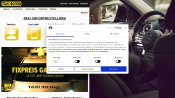 Website Screenshot: Das Taxi 40100 Das Taxi mit dem guten Ruf. - Taxi40100 – Taxi40100 - Date: 2023-06-26 10:22:56