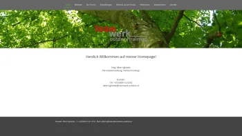 Website Screenshot: teamwerk ARGE für Outdoortrainings, Erlebnispädagogik und Ausbildung - Home - albert-iglseders Webseite! - Date: 2023-06-26 10:23:02