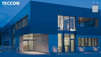 Website Screenshot: TECCON Engineering GmbH - TECCON - Anlagenbau, Maschinenbau, Stahlbau, Engineering, Services - Date: 2023-06-26 10:23:02
