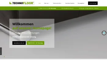 Website Screenshot: Technofloor e.U. - Kunstharzbeschichtungen in Graz und der gesamten Steiermark - Date: 2023-06-26 10:23:02