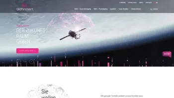 Website Screenshot: technosert electronic GmbH - EMS-Dienstleister für maßgeschneiderter Baugruppen - Date: 2023-06-26 10:23:02