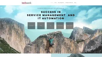 Website Screenshot: Techwork Data GmbH - techwork - we execute - we deliver - Date: 2023-06-14 10:45:39